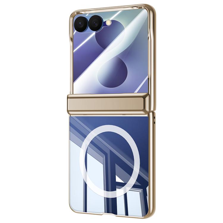 Custodia magnetica trasparente antiurto per telefono con rivestimento galvanico., For Galaxy Z Fold8 5G, For Galaxy Z Fold8 Ultra 5G, For Galaxy Z Flip8 5G