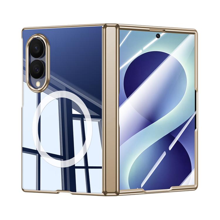 Custodia magnetica trasparente antiurto per telefono con rivestimento galvanico., For Galaxy Z Fold8 5G, For Galaxy Z Fold8 Ultra 5G, For Galaxy Z Flip8 5G