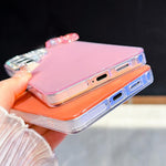 Simpatica custodia per telefono con fiocco color dopamina, adatta alla pelle sensibile, con cinturino da polso di perline., For Galaxy A15 5G, For Galaxy A55 5G, For Galaxy A35 5G