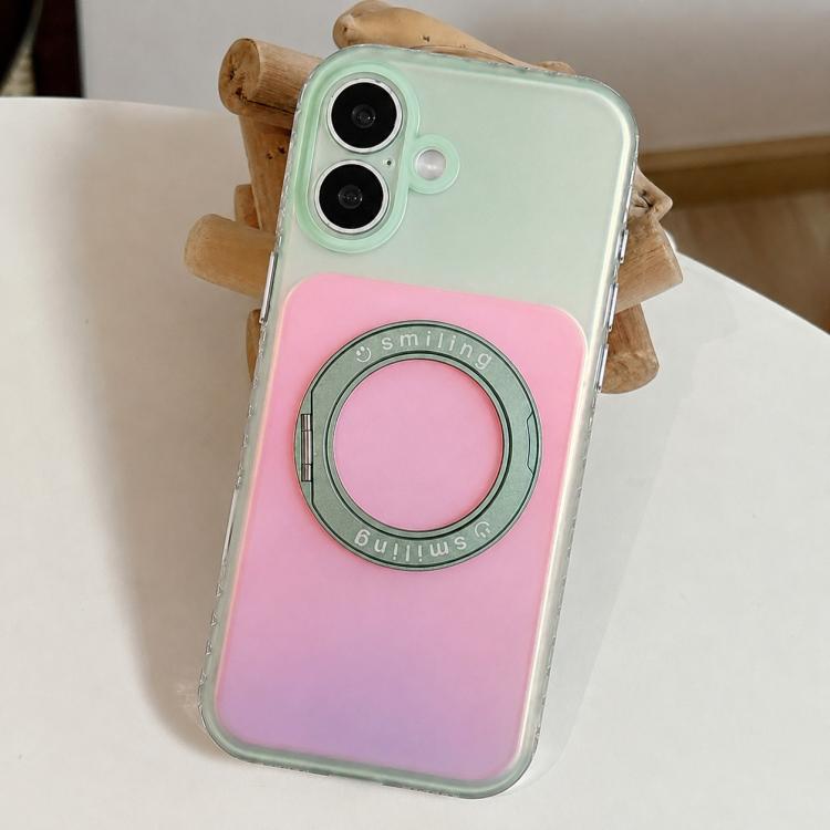 Custodia per telefono con supporto girevole a 360° e laser., For iPhone 17 Pro Max, For iPhone 17 Pro, For iPhone 17, For iPhone 16 Pro Max