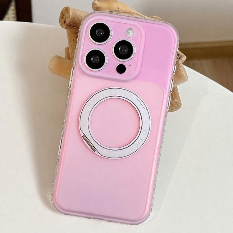 Custodia per telefono con supporto girevole a 360° e laser., For iPhone 16 Pro, For iPhone 16, For iPhone 15 Pro Max, For iPhone 15 Pro