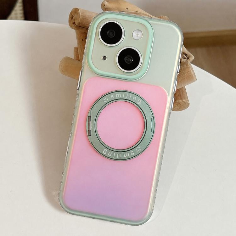 Custodia per telefono con supporto girevole a 360° e laser., For iPhone 15