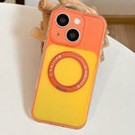 Custodia per telefono con supporto girevole a 360° e laser., For iPhone 15