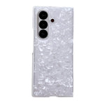 Custodia per telefono con texture a conchiglia perlata, For Galaxy Z Fold8 Ultra 5G