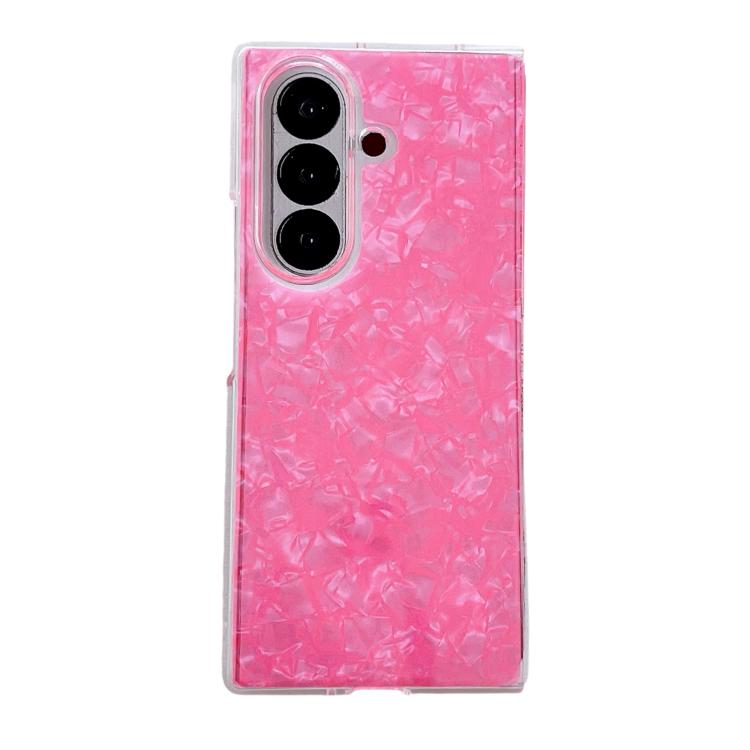 Custodia per telefono con texture a conchiglia perlata, For Galaxy Z Fold8 Ultra 5G