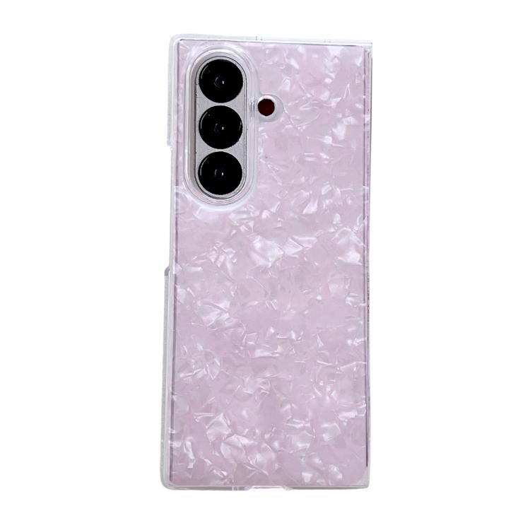 Custodia per telefono con texture a conchiglia perlata, For Galaxy Z Fold8 Ultra 5G