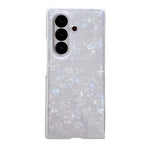 Custodia per telefono con texture a conchiglia perlata, For Galaxy Z Fold8 Ultra 5G