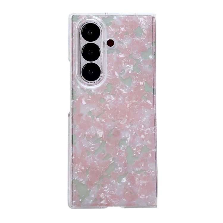 Custodia per telefono con texture a conchiglia perlata, For Galaxy Z Fold8 Ultra 5G