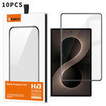 Kalebol - Confezione da 10 pellicole in vetro temperato HD ad alto contenuto di alluminio, serigrafate, a copertura totale, anti-impronta, con bordo nero., For Galaxy Z Fold8 5G Outer Screen, For Galaxy Z Fold8 Ultra 5G Outer Screen                    ...