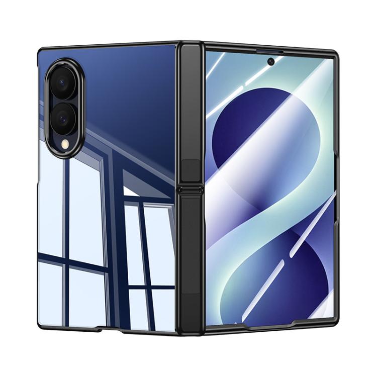 Custodia per telefono trasparente con cerniera e rivestimento galvanico., For Galaxy Z Fold8 5G, For Galaxy Z Fold8 Ultra 5G