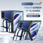 Custodia per telefono magnetica con cerniera trasparente galvanizzata., For Galaxy Z Fold8 5G, For Galaxy Z Fold8 Ultra 5G