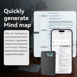 A3P Display destro ultrasottile da 0,96 pollici Registratore vocale intelligente AI Supporto AIREC-APP, 8GB, 16GB, 32GB, 64GB, 128GB, 256GB