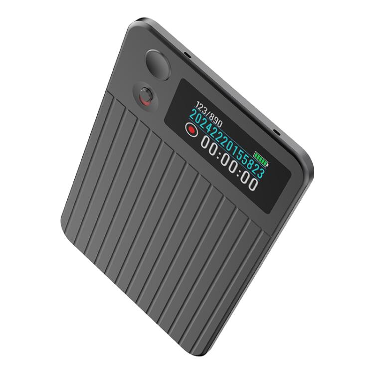 A3P Display destro da 0,96 pollici con texture a strisce, ultra sottile, registratore vocale intelligente AI, supporto AIREC-APP, 8GB, 16GB, 32GB, 64GB, 128GB, 256GB