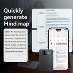 A3P Display destro da 0,96 pollici con texture a strisce, ultra sottile, registratore vocale intelligente AI, supporto AIREC-APP, 8GB, 16GB, 32GB, 64GB, 128GB, 256GB