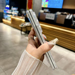 Custodia per telefono con texture a conchiglia perlata e motivo floreale, For Galaxy Z Fold8 Ultra 5G, For Galaxy Z Flip8 5G