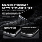 Pellicola protettiva antiriflesso Benks Crystal Shield ultra resistente alle cadute, delicata sugli occhi., For iPhone 17 Pro Max, For iPhone 17 Pro