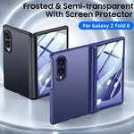 Custodia per telefono traslucida satinata con guscio e pellicola integrati, piacevole al tatto., For Galaxy Z Fold8 5G, For Galaxy Z Fold8 Ultra 5G