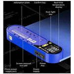 Separatore per schermo LCD MECHANIC CP14+ da 14 pollici con luce LED di rilevamento della polvere, EU Plug, US Plug