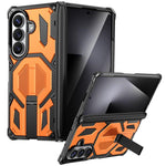 Custodia per telefono antiurto con supporto metallico nascosto e magnetico., For Galaxy Z Fold8 5G, For Galaxy Z Fold8 Ultra 5G, For Galaxy Z Flip8 5G, For Galaxy Z Fold7 5G