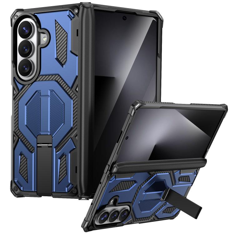 Custodia per telefono antiurto con supporto metallico nascosto e magnetico., For Galaxy Z Fold8 5G, For Galaxy Z Fold8 Ultra 5G, For Galaxy Z Flip8 5G, For Galaxy Z Fold7 5G