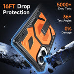 Custodia per telefono antiurto con supporto metallico nascosto e magnetico., For Galaxy Z Fold8 5G, For Galaxy Z Fold8 Ultra 5G, For Galaxy Z Flip8 5G, For Galaxy Z Fold7 5G