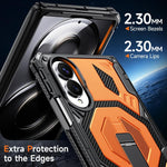 Custodia per telefono antiurto con supporto metallico nascosto e magnetico., For Galaxy Z Fold8 5G, For Galaxy Z Fold8 Ultra 5G, For Galaxy Z Flip8 5G, For Galaxy Z Fold7 5G