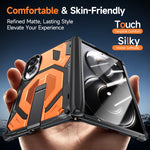 Custodia per telefono antiurto con supporto metallico nascosto e magnetico., For Galaxy Z Fold8 5G, For Galaxy Z Fold8 Ultra 5G, For Galaxy Z Flip8 5G, For Galaxy Z Fold7 5G