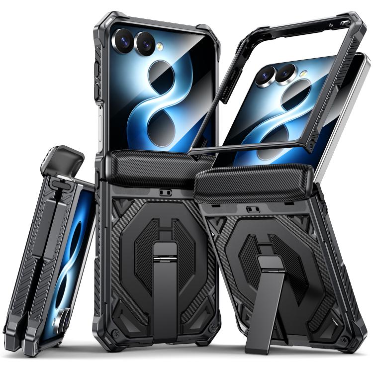 Custodia per telefono antiurto con supporto metallico nascosto e magnetico., For Galaxy Z Fold8 5G, For Galaxy Z Fold8 Ultra 5G, For Galaxy Z Flip8 5G, For Galaxy Z Fold7 5G