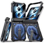 Custodia per telefono antiurto con supporto metallico nascosto e magnetico., For Galaxy Z Fold8 5G, For Galaxy Z Fold8 Ultra 5G, For Galaxy Z Flip8 5G, For Galaxy Z Fold7 5G