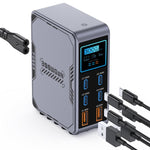Caricabatterie rapido da tavolo GaN multi-interfaccia da 300 W, EU Plug, US Plug, AU Plug, UK Plug