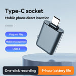 Registratore vocale AI con unità USB Type-C C32A, 4GB, 8GB, 16GB, 32GB, 64GB, 128GB, 256GB