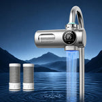 Rubinetto purificatore d'acqua intelligente, rimovibile e lavabile, con cartuccia filtrante., 1 Device + 1 Chip, 1 Device + 2 Chips, 1 Device + 4 Chips, 1 Device + 6 Chips, 1 Device + 8 Chips