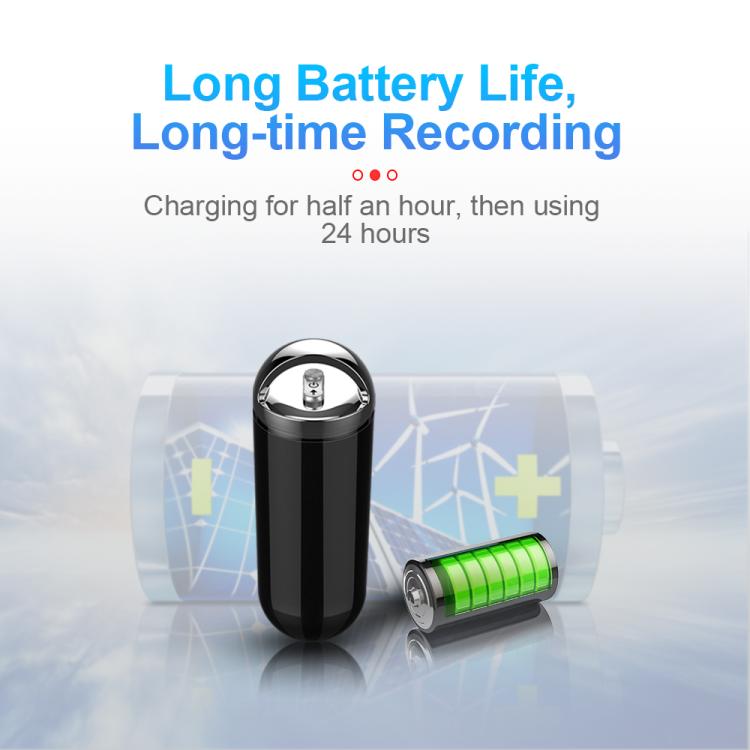 Mini registratore vocale S1 in stile proiettile, 4GB, 8GB, 16GB, 32GB