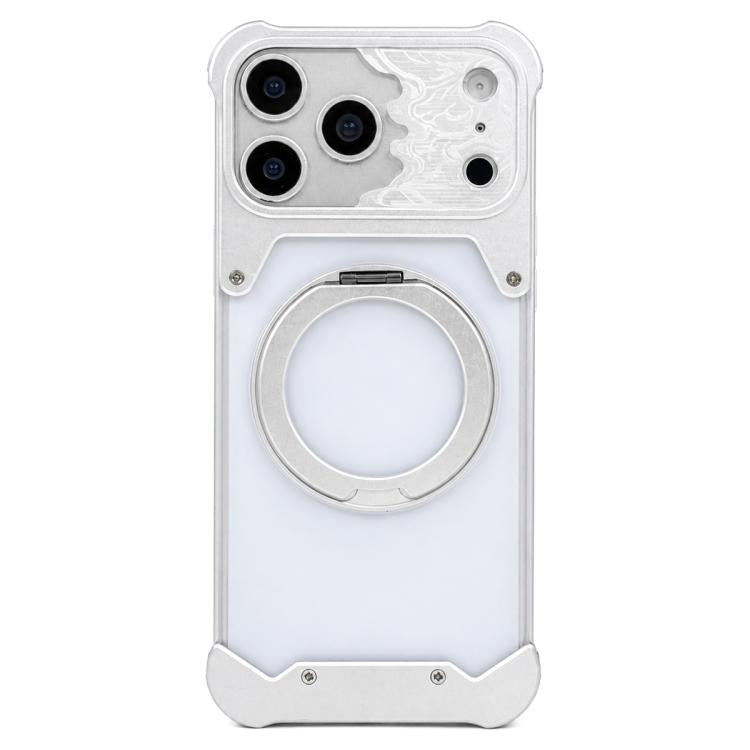 Custodia magnetica per telefono con supporto a 360° in policarbonato satinato a forma di volto di cavallo, For iPhone 17 Pro Max, For iPhone 17 Pro, For iPhone 16 Pro Max, For iPhone 15 Pro Max, For iPhone 14 Pro Max, For iPhone 13 Pro Max