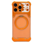 Custodia magnetica per telefono con supporto a 360° in policarbonato satinato a forma di volto di cavallo, For iPhone 17 Pro Max, For iPhone 17 Pro, For iPhone 16 Pro Max, For iPhone 15 Pro Max, For iPhone 14 Pro Max, For iPhone 13 Pro Max