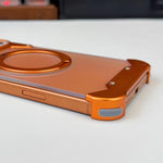 Custodia magnetica per telefono con supporto a 360° in policarbonato satinato a forma di volto di cavallo, For iPhone 17 Pro Max, For iPhone 17 Pro, For iPhone 16 Pro Max, For iPhone 15 Pro Max, For iPhone 14 Pro Max, For iPhone 13 Pro Max