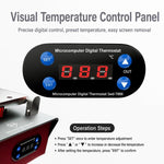 Separatore riscaldante con schermo LCD e controllo intelligente della temperatura TBK 988, US Plug, EU Plug, UK Plug