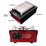Separatore riscaldante con schermo LCD e controllo intelligente della temperatura TBK 988, US Plug, EU Plug, UK Plug