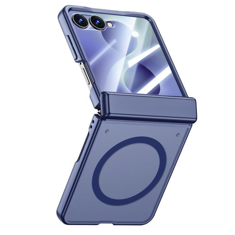 Custodia magnetica traslucida con guscio e pellicola integrati, piacevole al tatto, per telefono., For Galaxy Z Flip8 5G