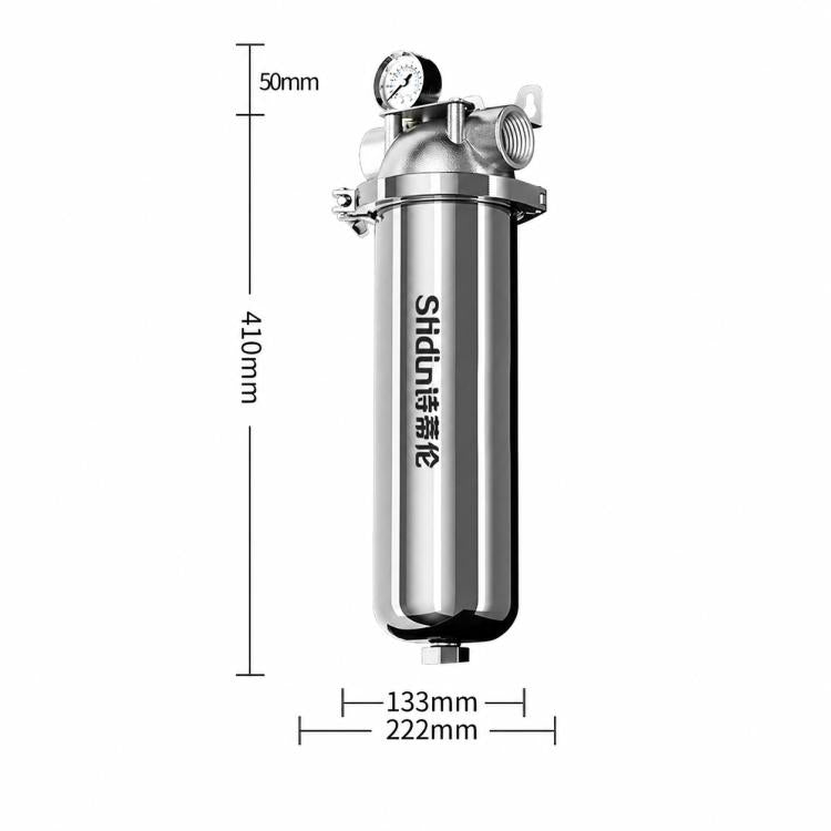 Depuratore d'acqua per tutta la casa con prefiltro in acciaio inox 304, 25-ton Clamp with 1.5 inch, 25-ton Clamp with 1 inch, 25-ton Clamp with 2 inch, 4-ton 1 inch Threaded Screw, 4-ton Threaded 4-point, 4-ton Threaded 6-point                         ...