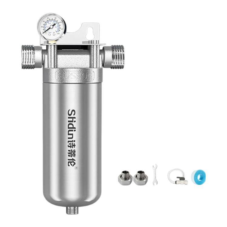 Depuratore d'acqua per tutta la casa con prefiltro in acciaio inox 304, 25-ton Clamp with 1.5 inch, 25-ton Clamp with 1 inch, 25-ton Clamp with 2 inch, 4-ton 1 inch Threaded Screw, 4-ton Threaded 4-point, 4-ton Threaded 6-point                         ...