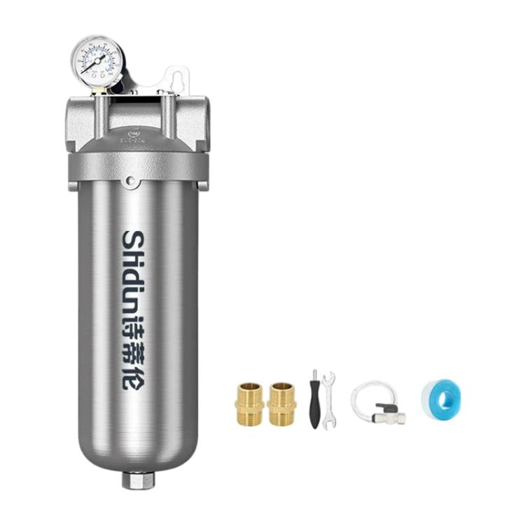 Depuratore d'acqua per tutta la casa con prefiltro in acciaio inox 304, 25-ton Clamp with 1.5 inch, 25-ton Clamp with 1 inch, 25-ton Clamp with 2 inch, 4-ton 1 inch Threaded Screw, 4-ton Threaded 4-point, 4-ton Threaded 6-point                         ...
