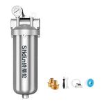 Depuratore d'acqua per tutta la casa con prefiltro in acciaio inox 304, 25-ton Clamp with 1.5 inch, 25-ton Clamp with 1 inch, 25-ton Clamp with 2 inch, 4-ton 1 inch Threaded Screw, 4-ton Threaded 4-point, 4-ton Threaded 6-point                         ...
