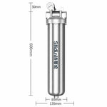 Depuratore d'acqua per tutta la casa con prefiltro in acciaio inox 304, 25-ton Clamp with 1.5 inch, 25-ton Clamp with 1 inch, 25-ton Clamp with 2 inch, 4-ton 1 inch Threaded Screw, 4-ton Threaded 4-point, 4-ton Threaded 6-point                         ...