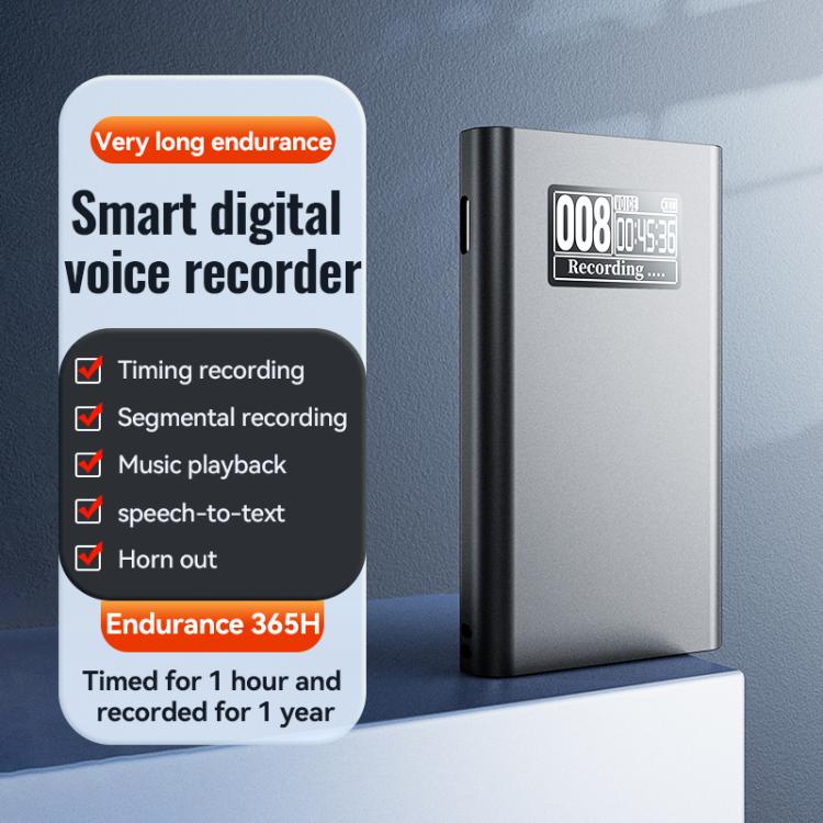 Registratore vocale digitale intelligente Q86 con schermo da 0,77 pollici e lunghissima durata della batteria in standby., 4GB, 8GB, 16GB, 32GB, 64GB