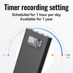Registratore vocale digitale intelligente Q86 con schermo da 0,77 pollici e lunghissima durata della batteria in standby., 4GB, 8GB, 16GB, 32GB, 64GB