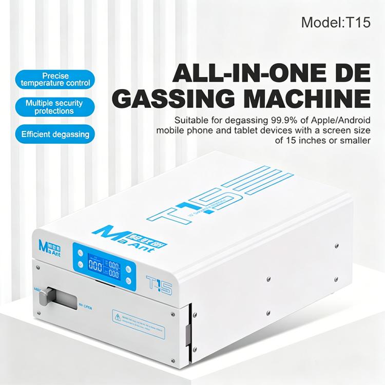 MaAnt T15 Macchina antischiuma intelligente multifunzione con schermo LCD da 15 pollici, US Plug, EU Plug, UK Plug