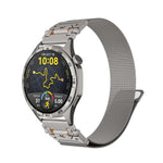 Cinturino per orologio in acciaio inossidabile magnetico Milanese con connettore Titan Head Connector., 20mm, 22mm