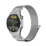 Cinturino per orologio in acciaio inossidabile magnetico Milanese con connettore Titan Head Connector., 20mm, 22mm