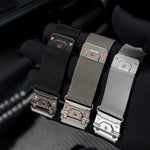 Cinturino per orologio in acciaio inossidabile magnetico Milanese con connettore Titan Head Connector., 20mm, 22mm